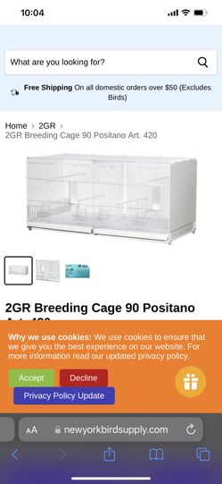 The bird cage Canaries