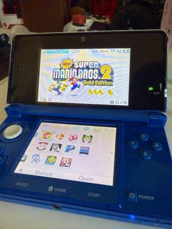 Nintendo 3DS Blue Handheld Console