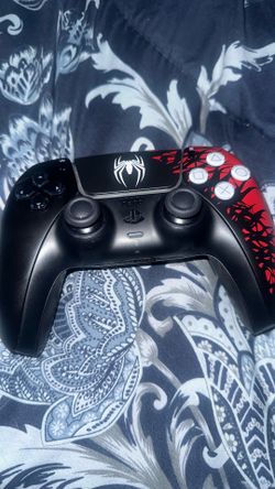 PS5 with controller