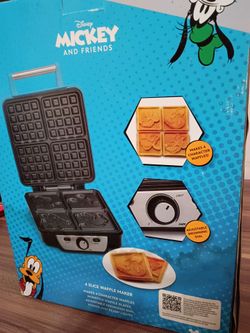 Waffle maker and Grinch Cookie dough thingy
