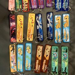 Pokémon Keychains