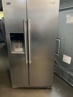 NEW OPEN BOX MAYTAG TWO DOOR REFRIGERATOR