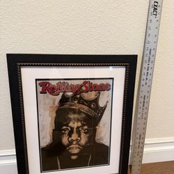Biggie Smalls Rolling Stone Magazine Cover Art Print