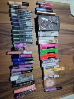 Liquid eyeshadow,  lipsticks & more $2 each