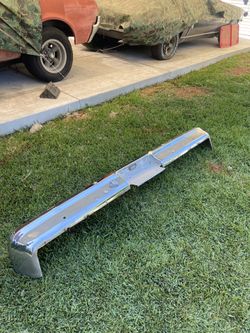 81-87 Squarebody Rear Bumper 