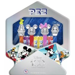 BRAND NEW - Disney 100 Years of Wonder PEZ Gift Tin