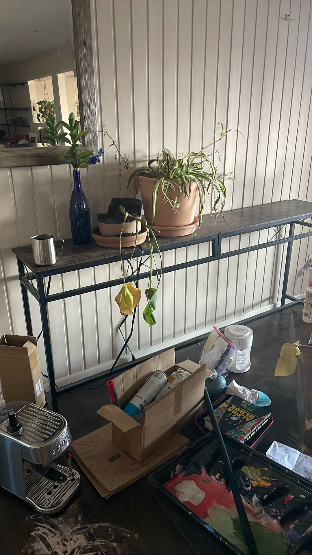 Wayfair Console Table W/ Outlets 