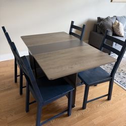 4 Seat Dining Table & Chairs