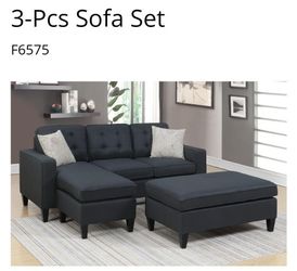 Sofa Set 3pcs