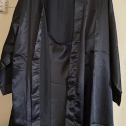 Satin Robe And Camisole. Size. 2XL. New