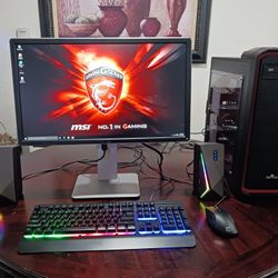 MSI gaming desktop Computer.  Intel Core i7-4790 K  CPU Procesor.    4 GHz.  Good Working Condition.  wifi Adapter.  32 gb Ram. vlc DVD Reader.  1.5 T
