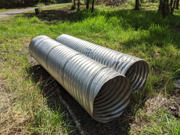 2ft corrugated metal culverts for Sale in Eagle Creek, OR - OfferUp