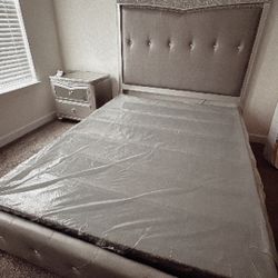 3pcs Glam Bedroom Set (Queen)