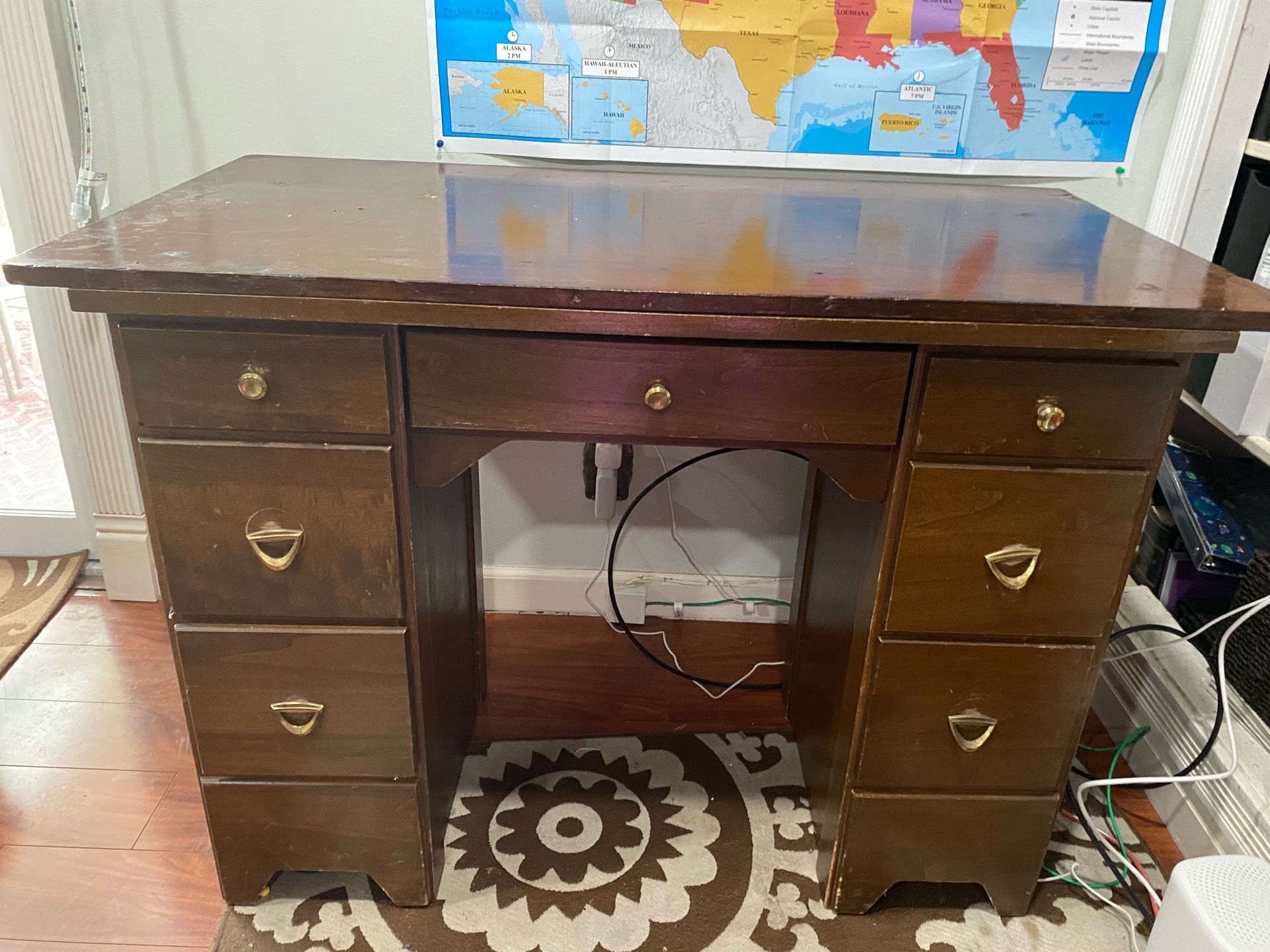 Mid century student desk