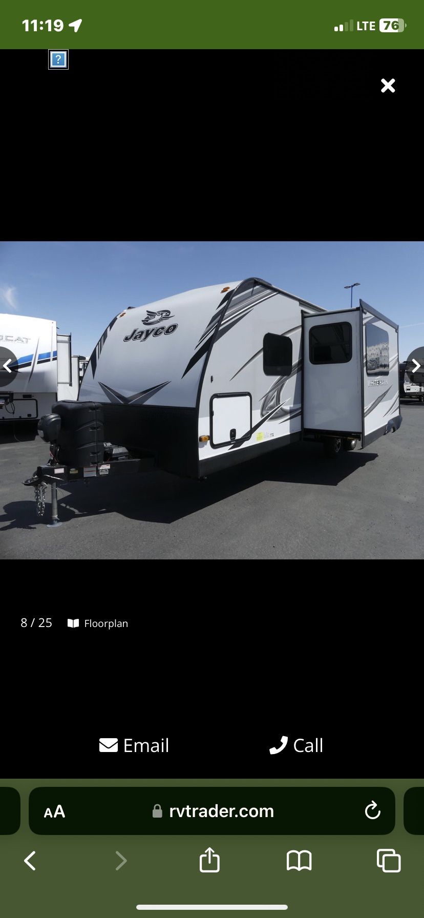 2021 Jayco White hawk 24mbh