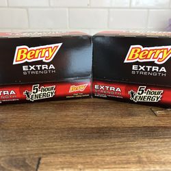 5 Hour Energy Shots - Extra Strength