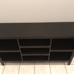 Display Shelves. Dark Brown Wood  - Nice Used. 