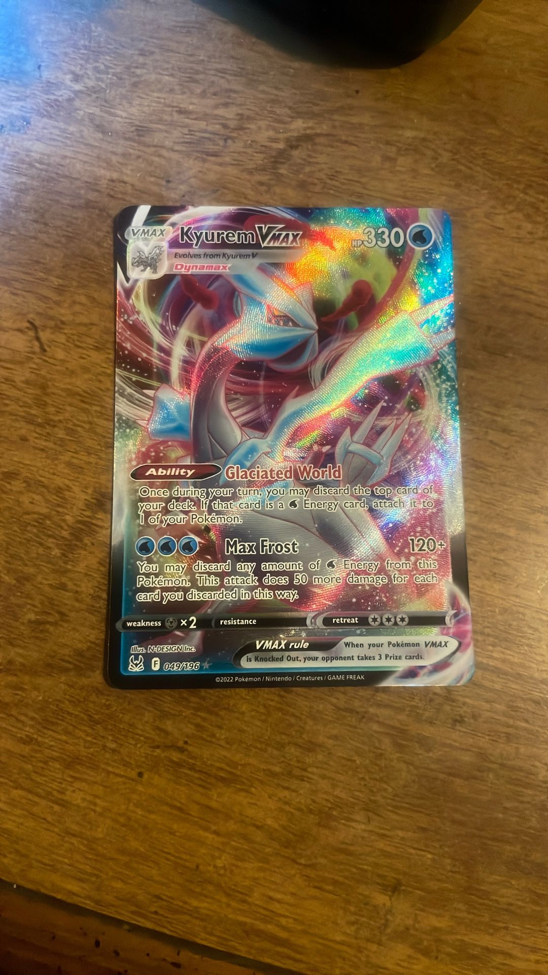 Kyurem Vmax No.49