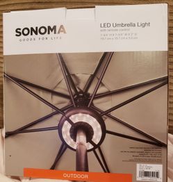 Sonoma umbrella light