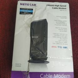 Netgear CM600 Cable Modem