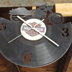 Harley Davidson Clock 