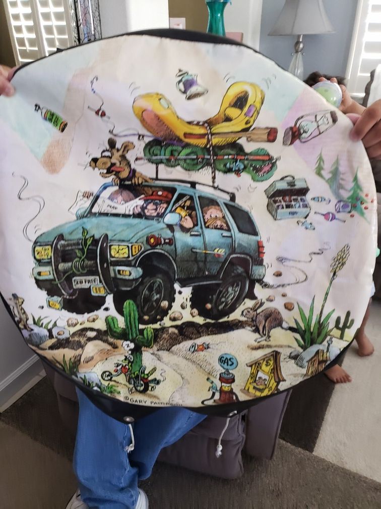 RV Spare tire cover