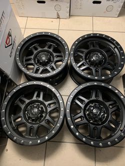 17x9 katana 6x6.5 $500 all 4 wheels