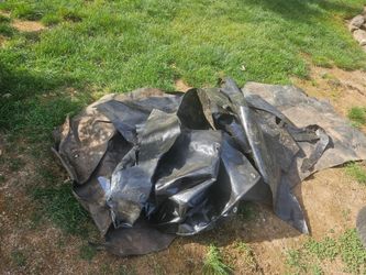 Free used pond liner