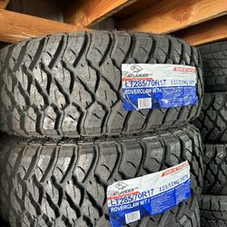 LT285/70/17 ATLANDER- New Tires $170 EACH TIRE/ CADA LLANTA- INSTALLED AND BALANCED