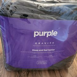 Purple gravity Weight blanket 