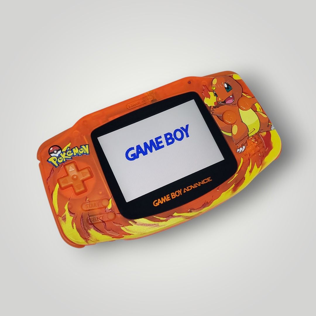 GBA Pokemon Charmander Custom Console