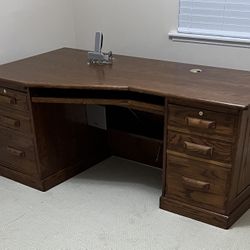 Oak Desk- Must Go By Friday 3/20