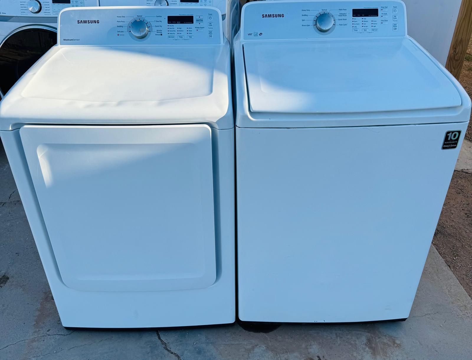 Samsung Electric Washer And Dryer