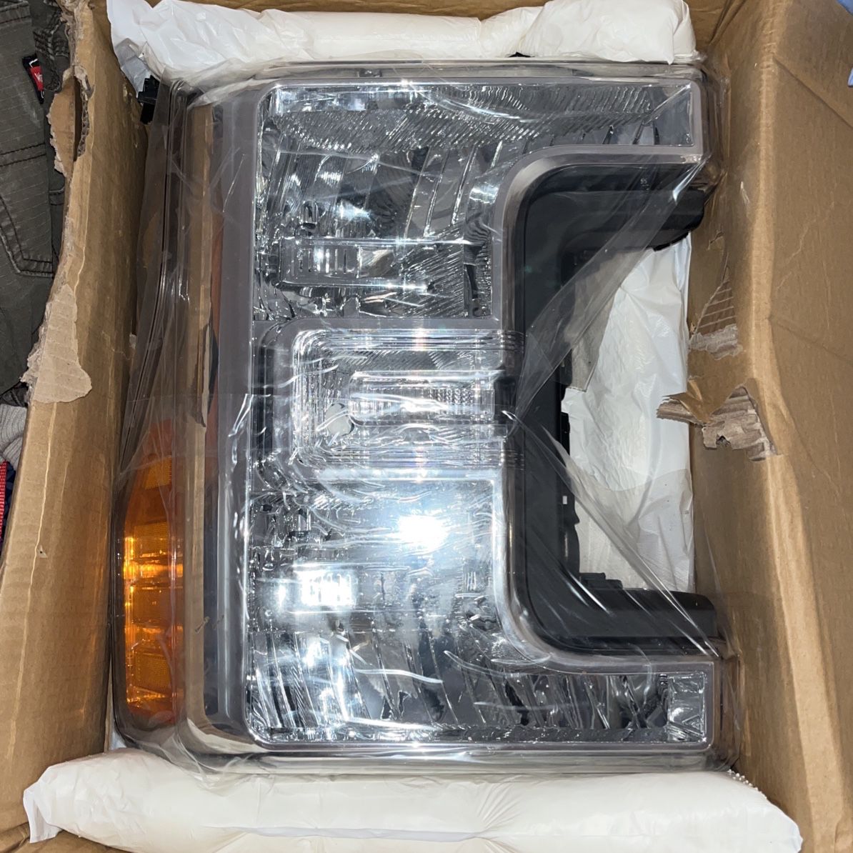 Front Headlight For A 2018-24 Ford F250 Through F450