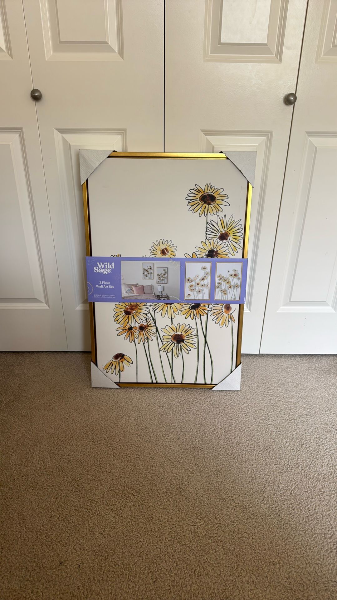 Wild Sage 2 Piece Wall Art Set