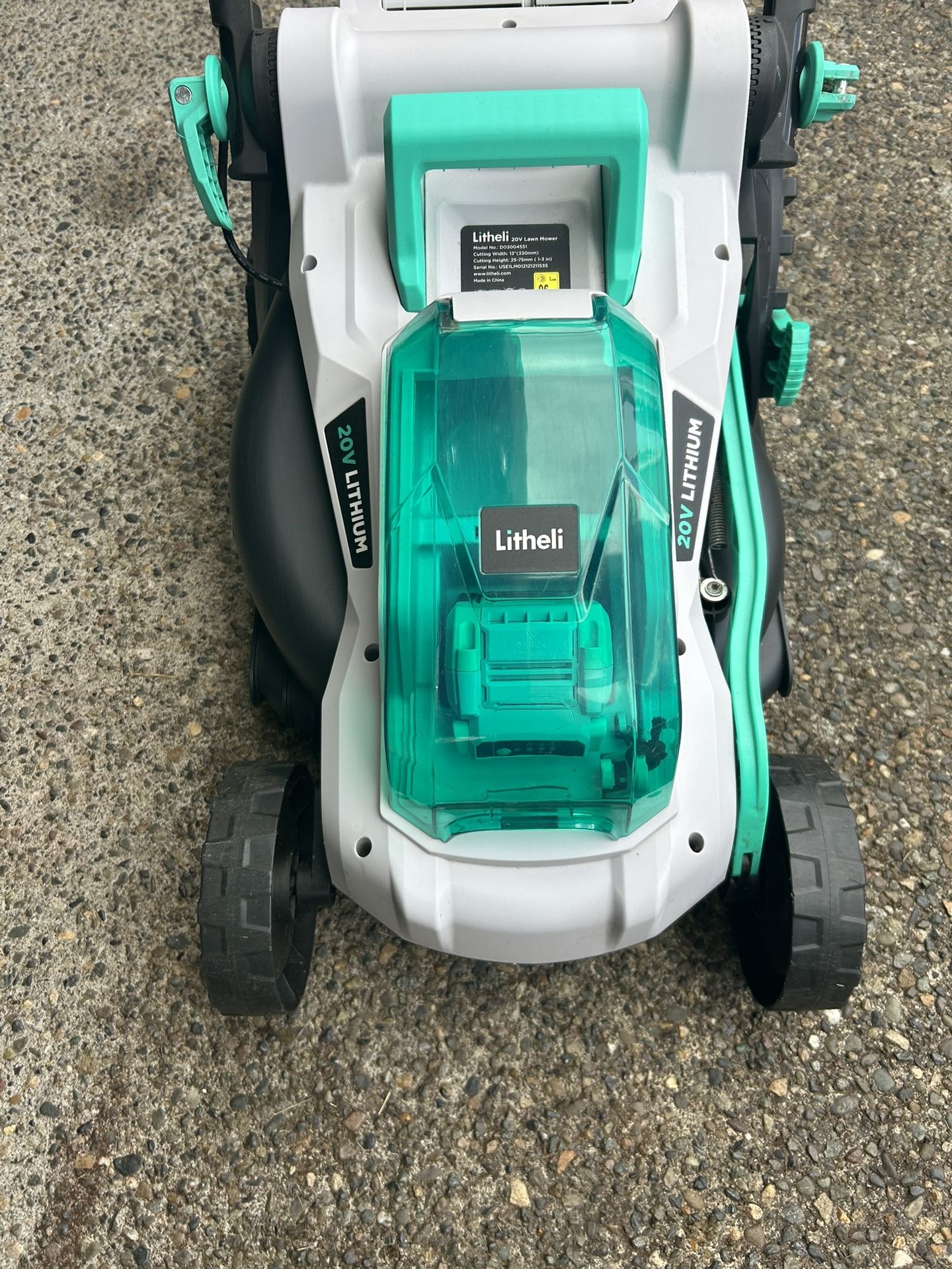 20V Litheli Electric Lawnmower