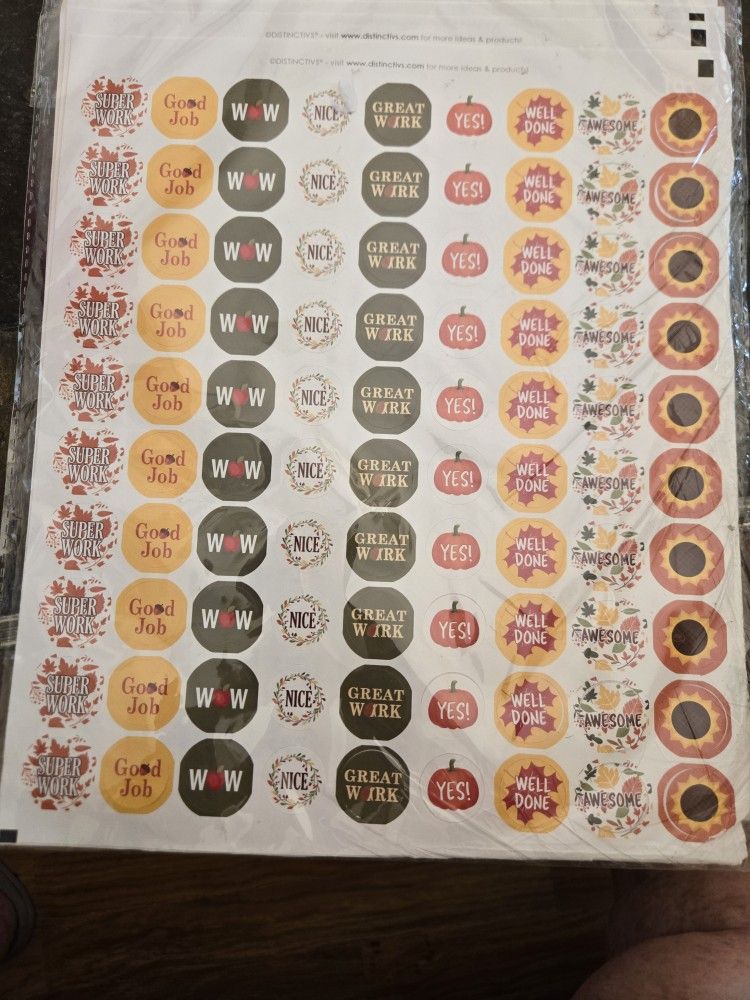 Reward Stickers For Kids 