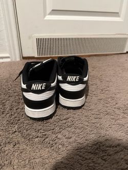 Nike Dunk Low Black White Sneakers 10.5