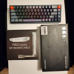 Mechanical Keyboard Keychron K6 Aluminum Frame + Cable And Caps