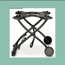 Brand New Weber Q 100 Portable Grill Cart