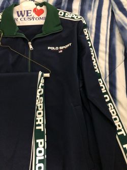 2 Men’s XL Top/Bottom Polo Sweatsuits 