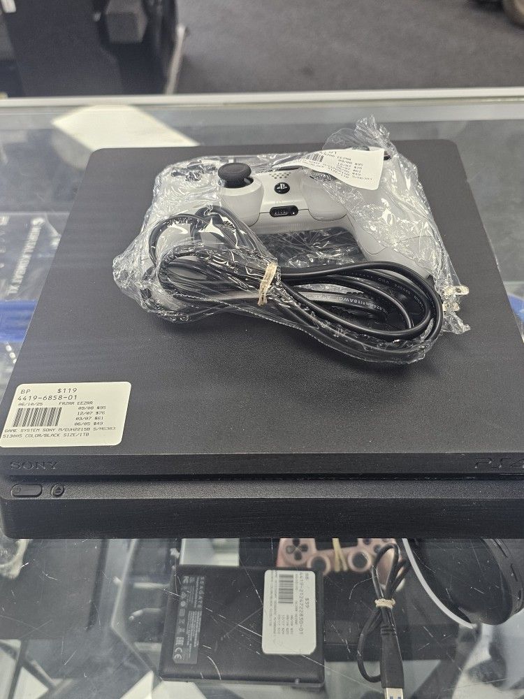 PS4 Slim 1TB. ASK FOR RYAN. #4(contact info removed)-01