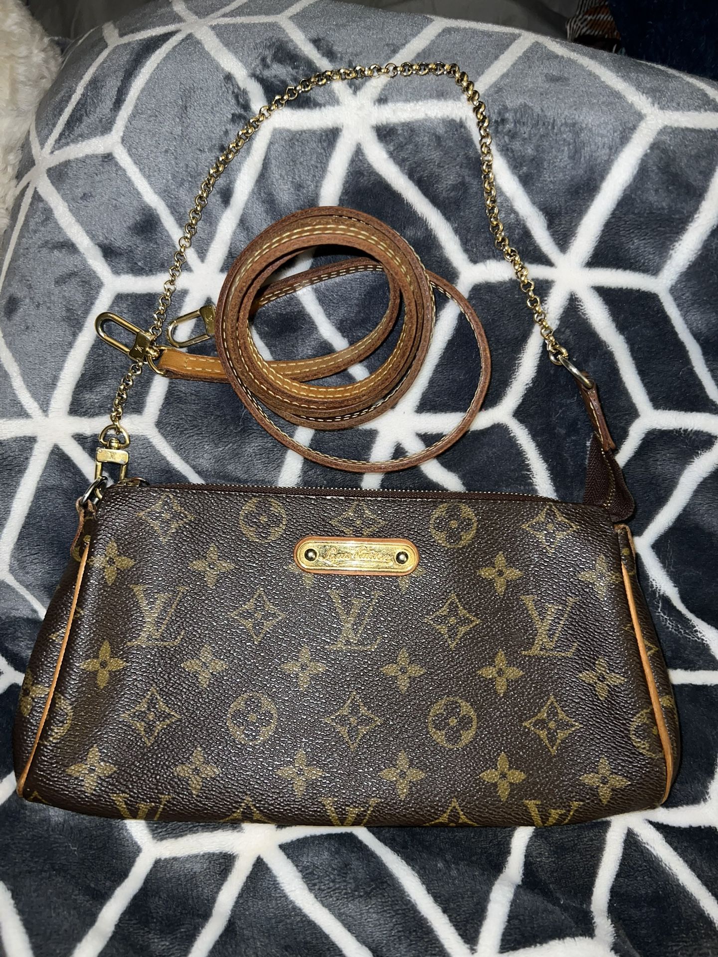 Authentic Louis Vuitton Eva monogram handbag