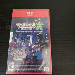 Pokemon Ledges Z-a Za Nintendo Switch 2 New Sealed Game