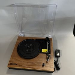 Vintage Vinyl Turntable Record Player Speaker with Bluetooth