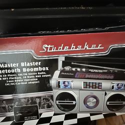 Bluetooth Boombox With LED Lights 