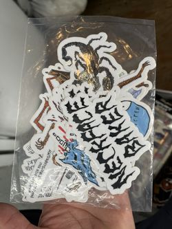 Baker Neckface Sticker Pack