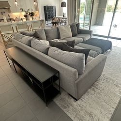 Couch With Ottoman 