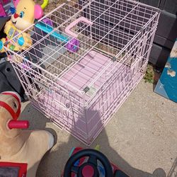 Two Dog Kennels For 25 For A Small Dogs