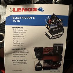 Lenox Tool Bag, New, Never Used 